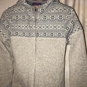 Patagonia zip up warm jacket